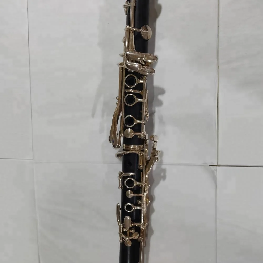 Rosewood body clarinet G tone nickel plated clarinet HCL-106G