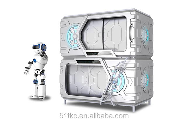 M-8813 Newest Space Capsule Hotel Bedroom Sets Bunk Beds Sleep Cabin Nap Cab Sleepbox Office Pod