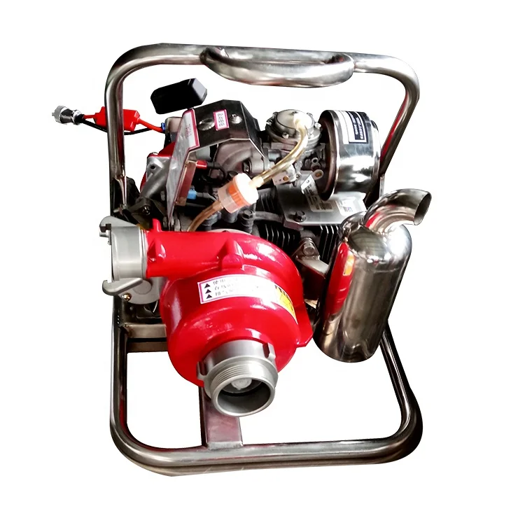 Общий бензиновый двигатель, легкий пожарный водяной насос