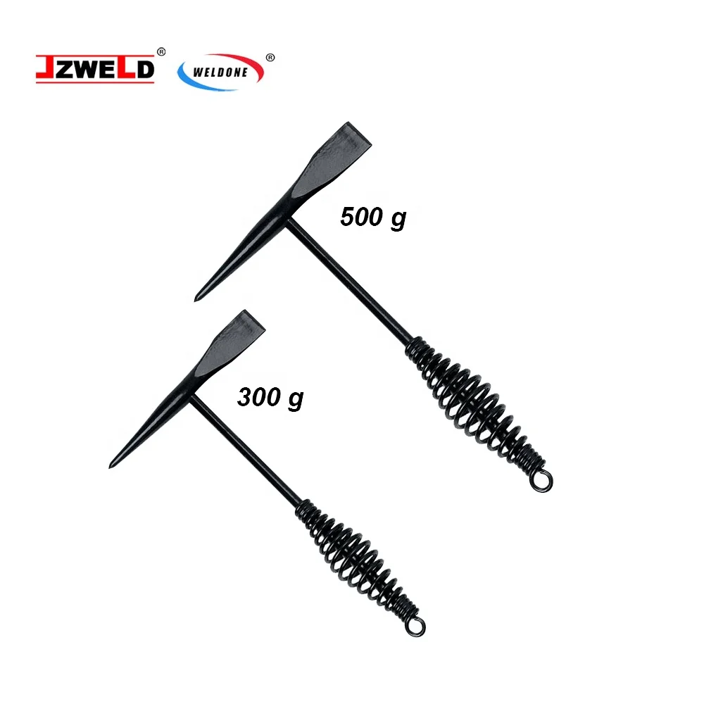 500G Hatchet Style Shockproof Spring Handle Welding Chipping Hammer For Welding & Cleaning