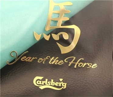 Customized Car Sticker Reflective Warning Decal Waterproof Aluminium Metal Sticker