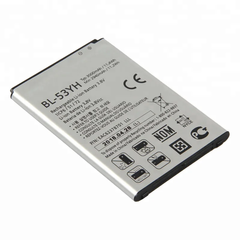 Mobile Phone Battery for LG G3 BL-53YH VS985 F400