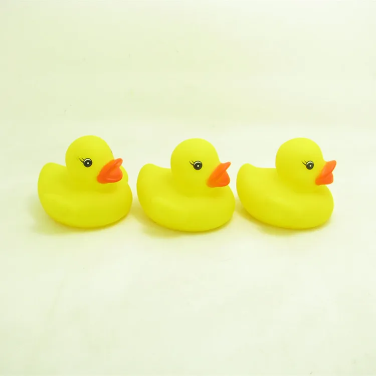 ECO-Friendly mini bulk yellow toy shower rubber duck for baby