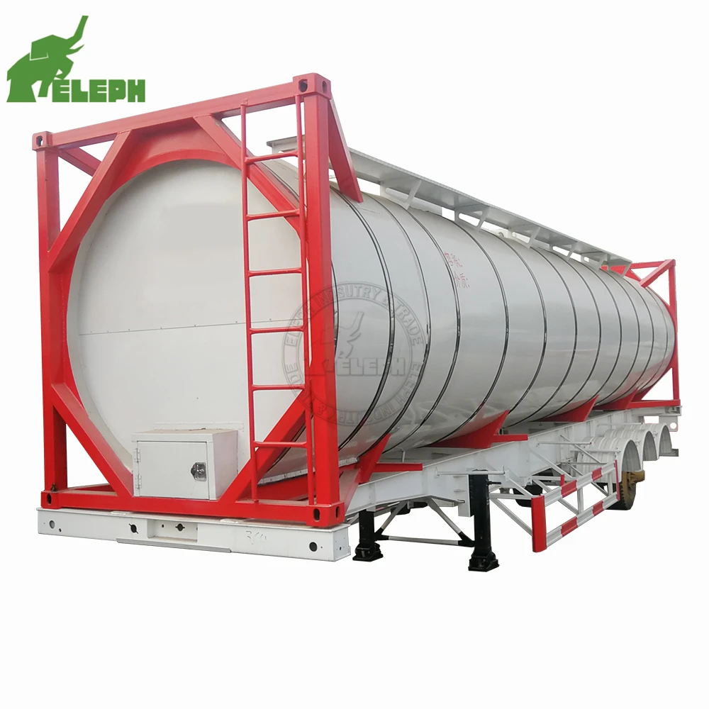 40 футов ISO контейнер для жидкого газа полуприцеп