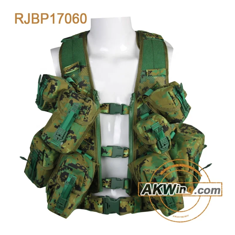 Digital Woodland army backpack 1000D Cordura army bag Personal Loading Carrying Equipment military bag