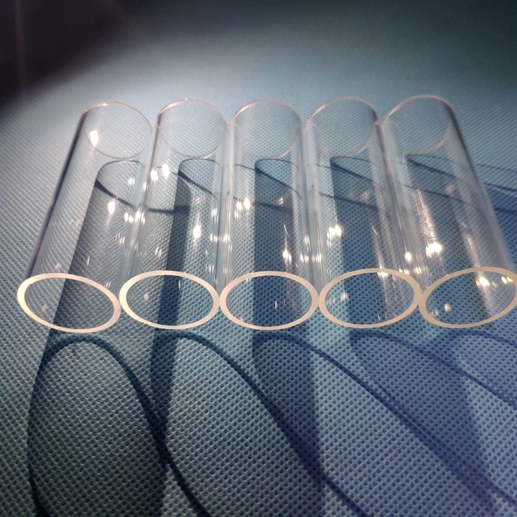 
High Temperature Resistant Clear Quartz Heating Tube 