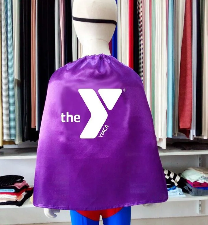 OEM детские накидки супергероев, однослойные атласные костюмы, рождественские наряды для вечеринки