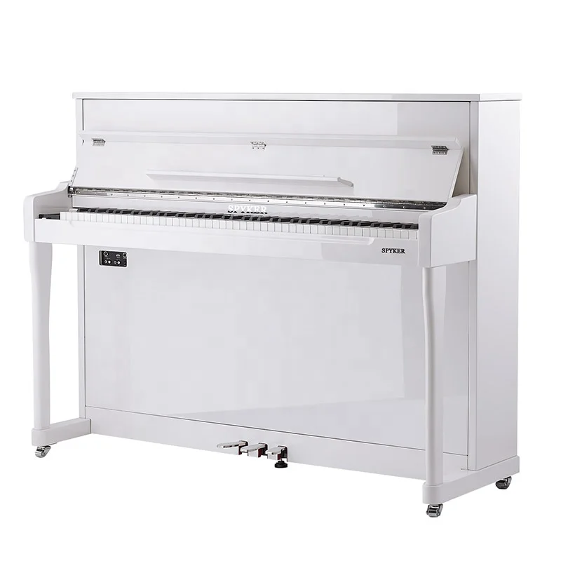 SPYKER High Quality white Polish Upright Digital Piano HD-L118
