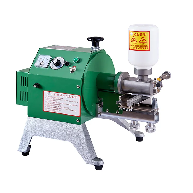 
High Efficiency 100mm speed-adjustable Sealed speed regulating gluing machine 