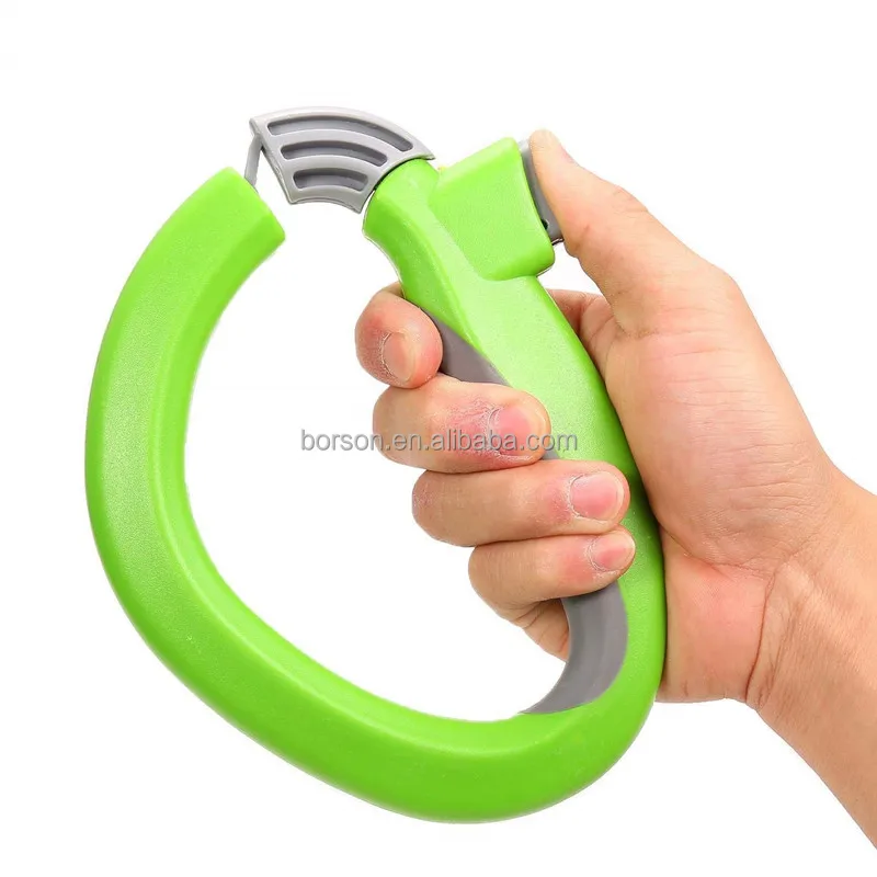 Promotional Home Grocery Bag Grip Plastic D Shape Carrier Holder One Trip Grip Shopping Bag Handlers carrying bag handle holder