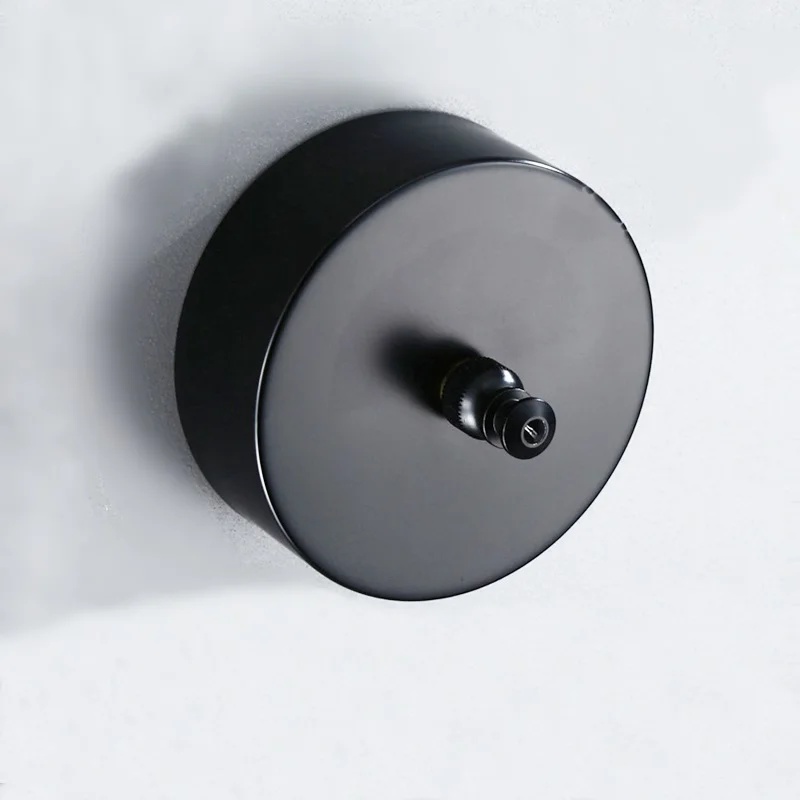 Retractable Clothesline Hotel Bathroom Balcony Clothline Stainless Steel Black PVC Eco-friendly Single Ho Clothing Organizer