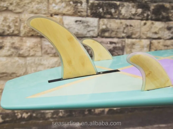 
half carbon design purple color new quarter model Hex fcs 5g fins wholesale 