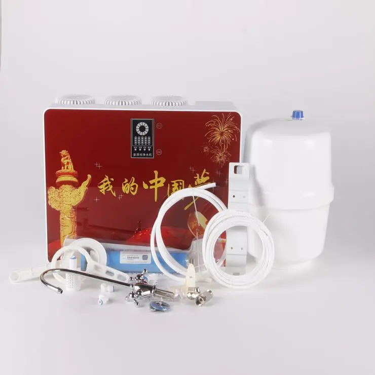 low price Alkaline Water Filter 5 Stages Pure Water Filter With Tds Control Box Ro System