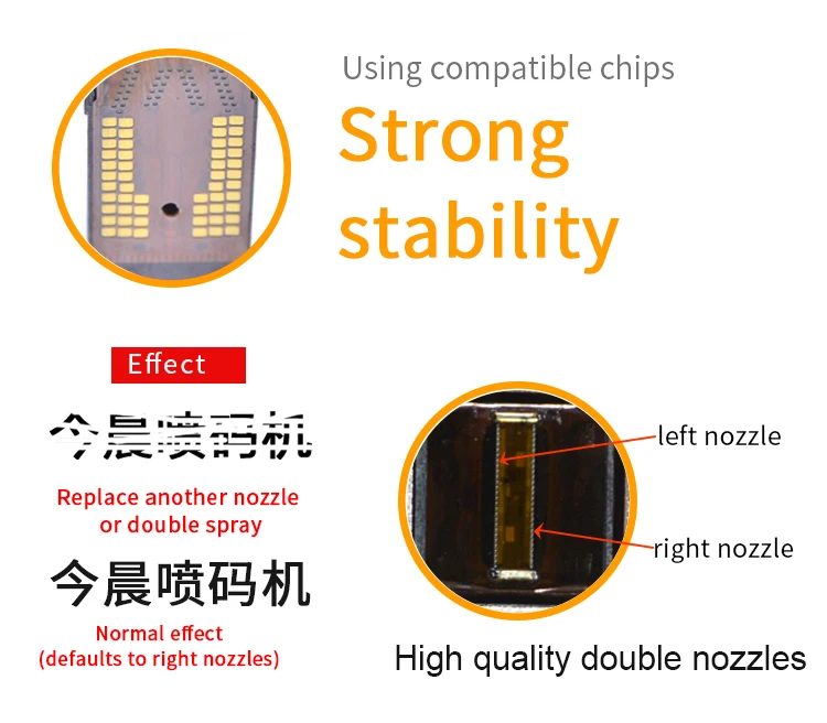 2018 online free shipping High quality egg printing ink cartridge