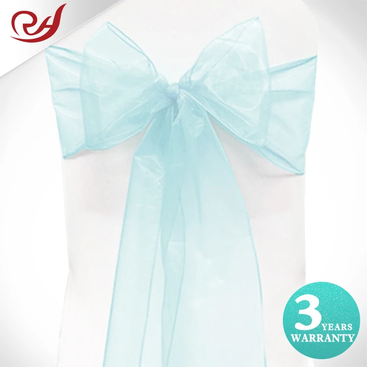 Высококачественный Свадебный Чехол для стула из органзы бордового цвета с поясом