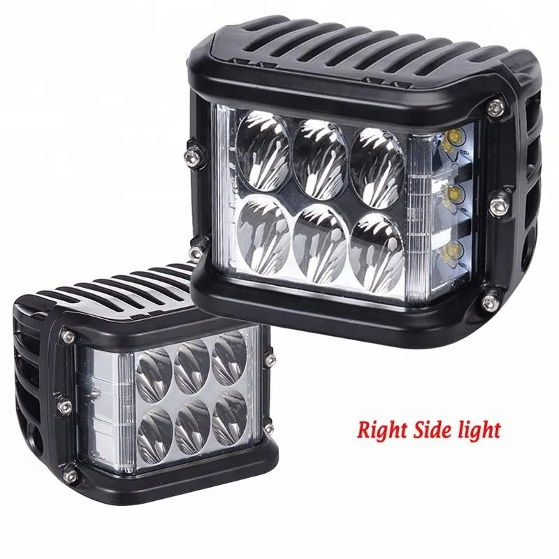 Super Bright 45W Car Led Work Pod Light 12V Spot Flood For Offroad SUV ATV Truck