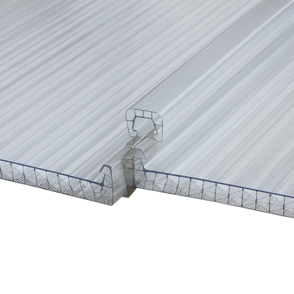 100% water proofed polycarbonate multiwall U panel