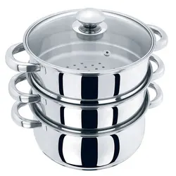 Cheap Price Double Ear Stainless Steel Steaming Pot