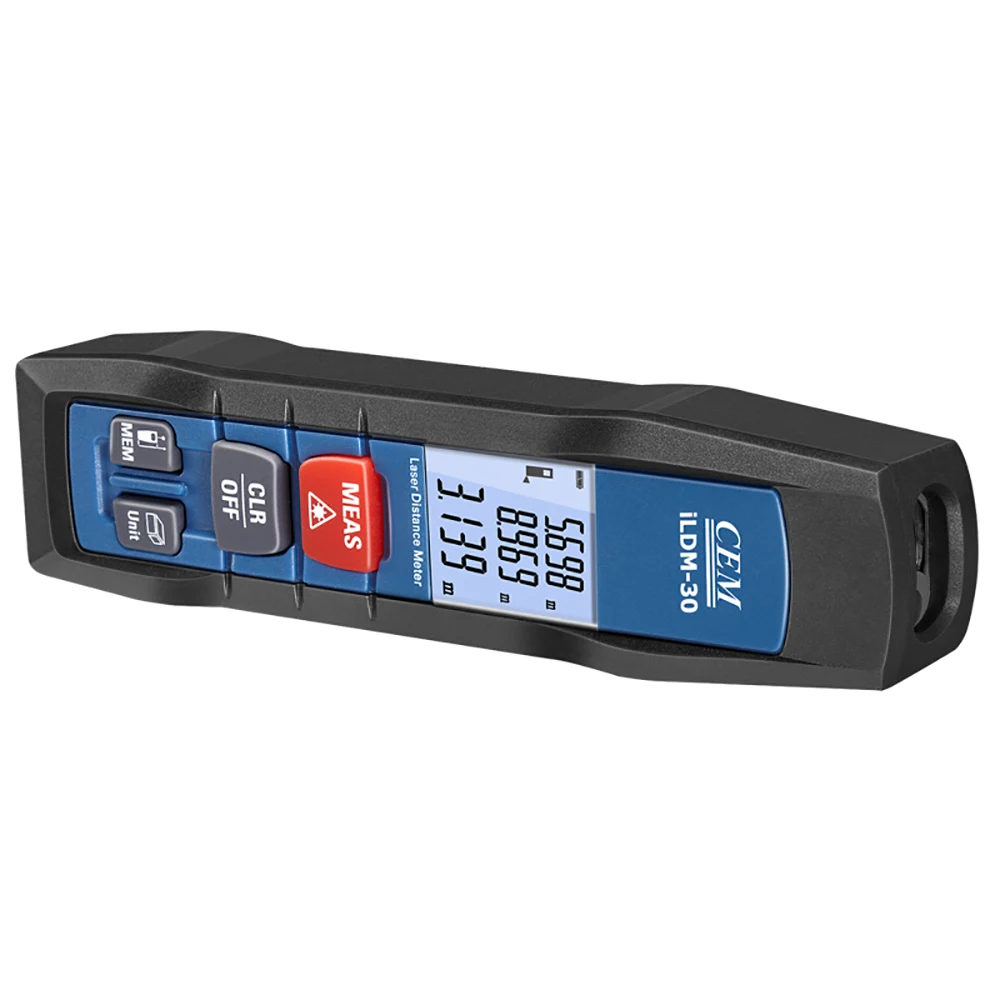 CEM iLDM-30 98/возможностью погружения на глубину до 30 м в форме ручки лазерный дальномер с Bluetooth 4 0 APP поддержки работающий от батареи наружные беспроводные ручка сердца