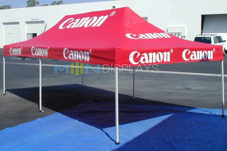 Aluminum Frame  Folding Canopy Canvas 4x6  Pop up Tent for Trade Show  Outdoor  Event
