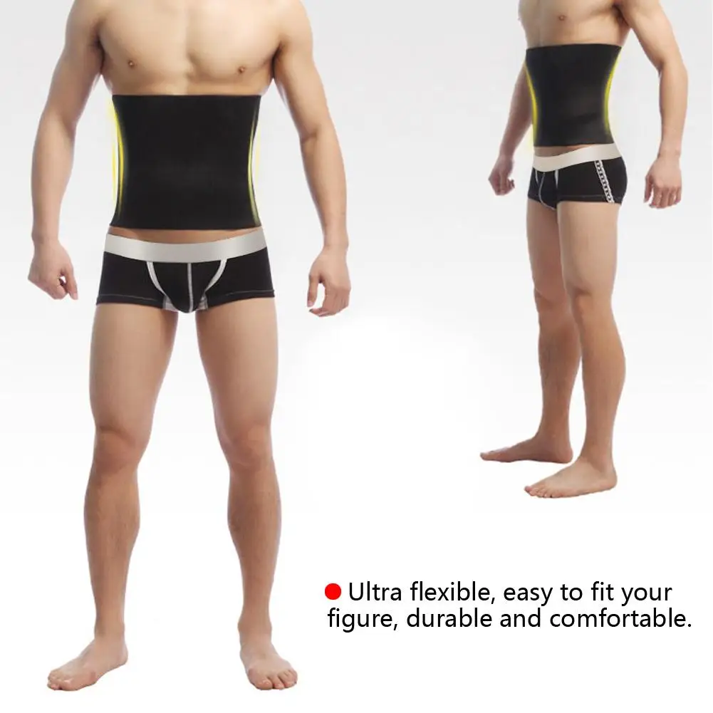 
Men Slimming Belt Body Shaper Waist Beer Belly Abdomen Belt Compression Girdle 