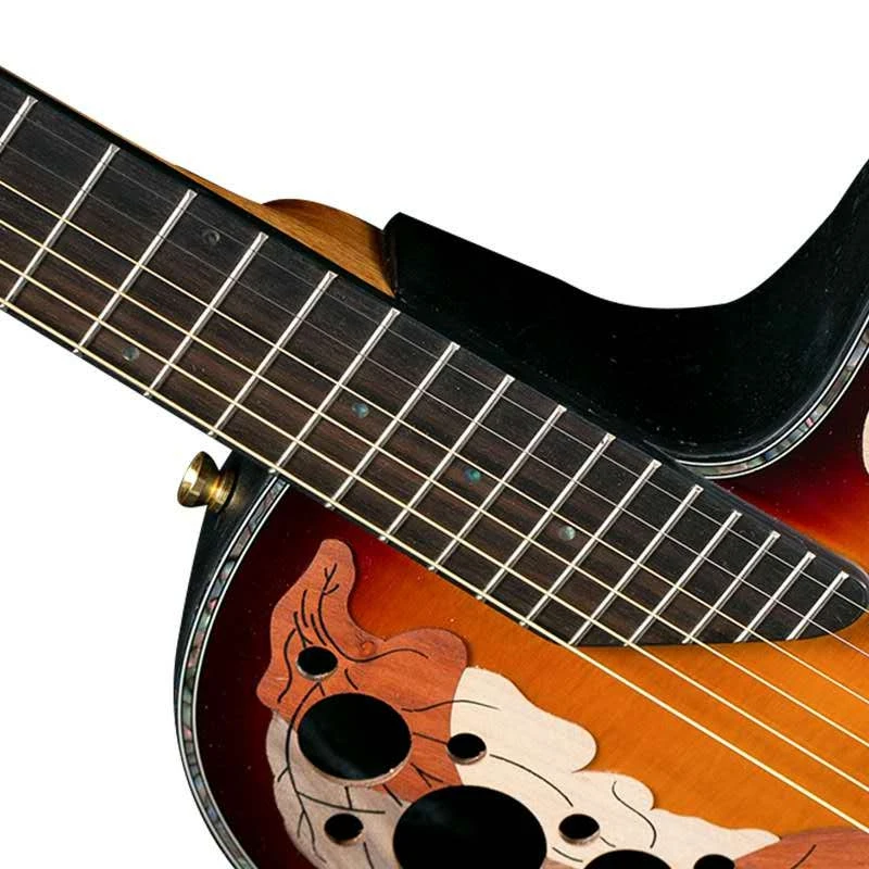 China Grape Hole Student Practice Kits Beginner Entry Spruce Wood ST Electronic Guitar