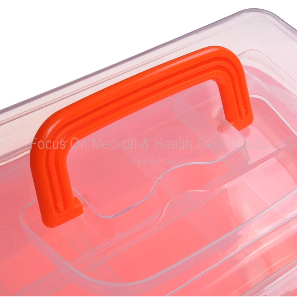 
Empty Waterproof First Aid Kit Box With Lock 