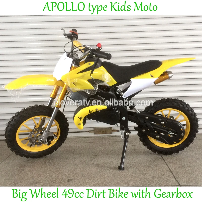 Chinese Air Cooled Dirt Bike 49cc Mini Moto Bike Motorcycle for Children