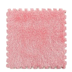 Plush Carpet Area Rug Baby Mat Playmat for Children Play and Rest in Home