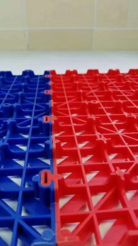 modular plastic interlocking garage floor tiles