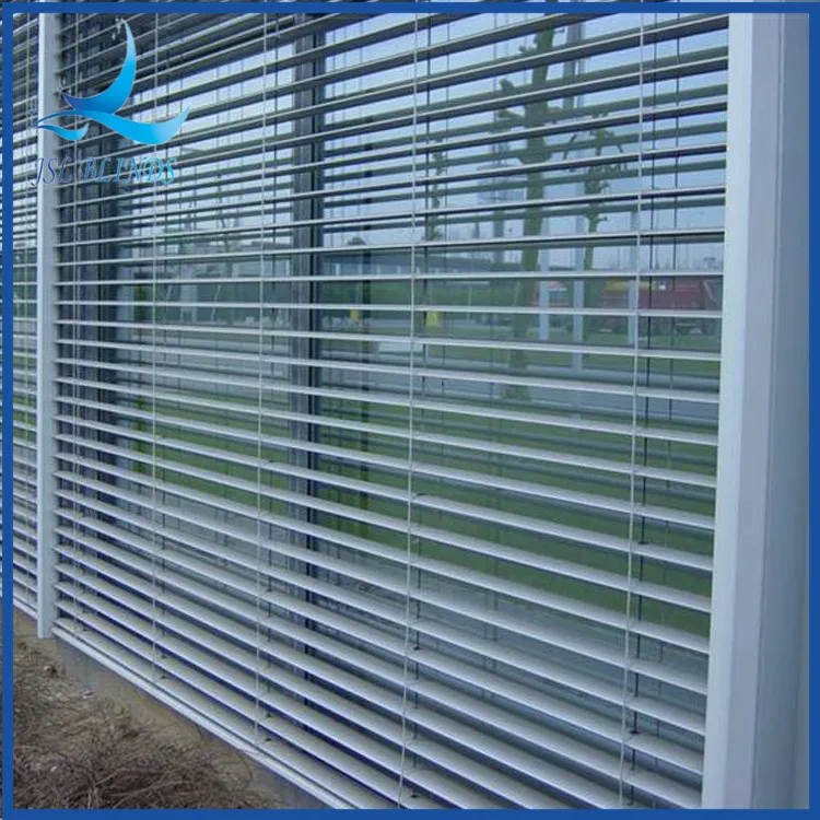 China Supplier Automatic Aluminium External Blinds Outdoor Venetian Blind