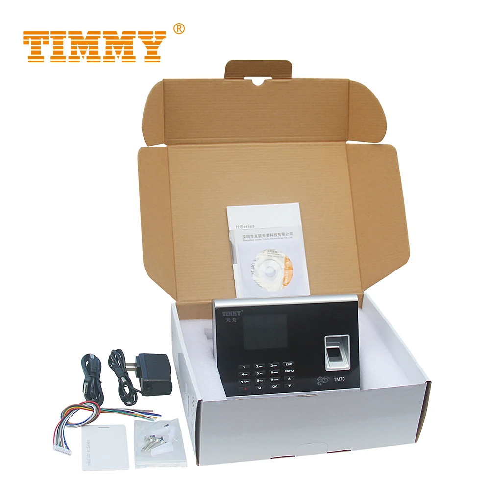 
TIMMY Web Server Base Biometric Device SIM Card Finger Print Time Attendance With GPRS 