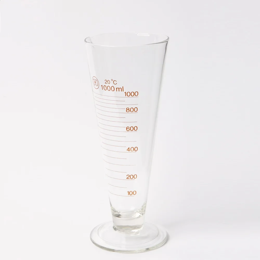 
HUAOU 250ml Glass Graduated Measuring Cylinder/Cup,5-1000ML 