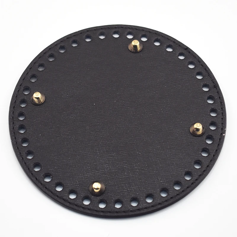 14cm Bag Bottom Round Pad Women Handbag Shoulder Bucket Bag Bottom Tray Plate Handmade Stitching Diy Party Accessories
