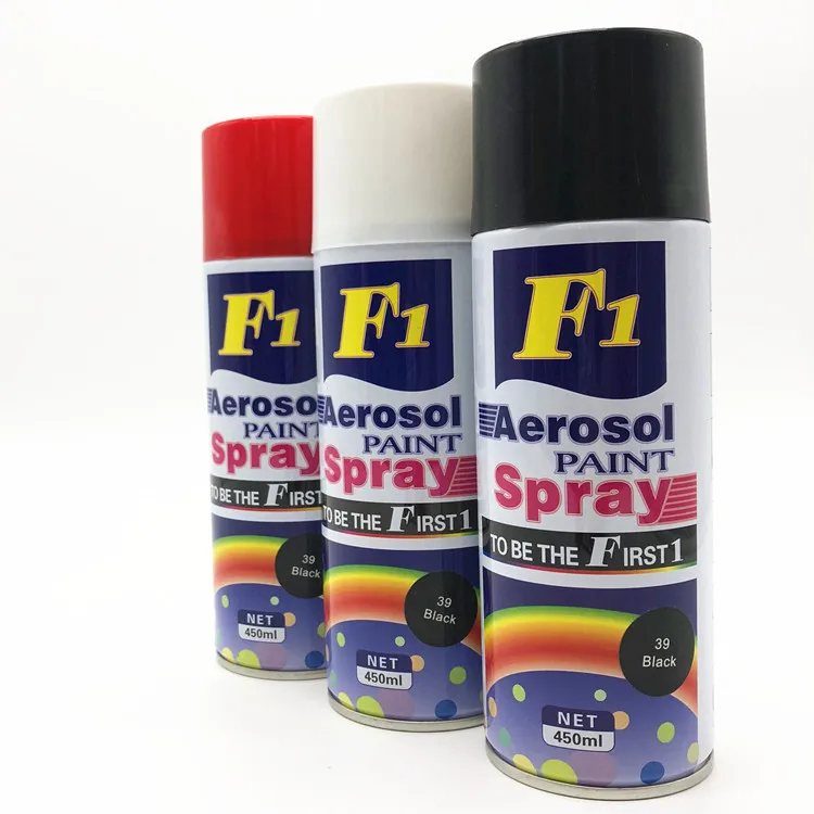 Hot Sale Plastic Acrylic Aerosol Bulk Spray Paint