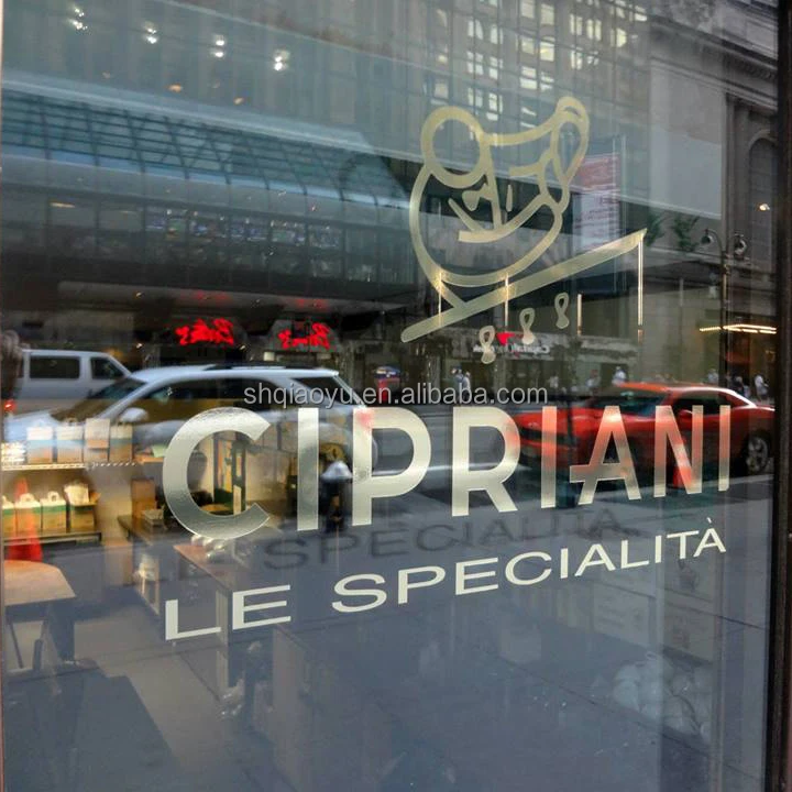 Черная наклейка с надписью на окно с прозрачным фоном для магазина и автомобильной рекламы