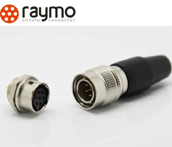 Hirose compatible connectors 6 pin hirose connector cable assemble