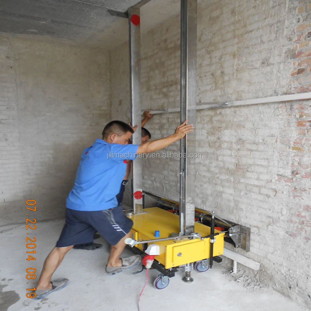 wall skim plastering machine