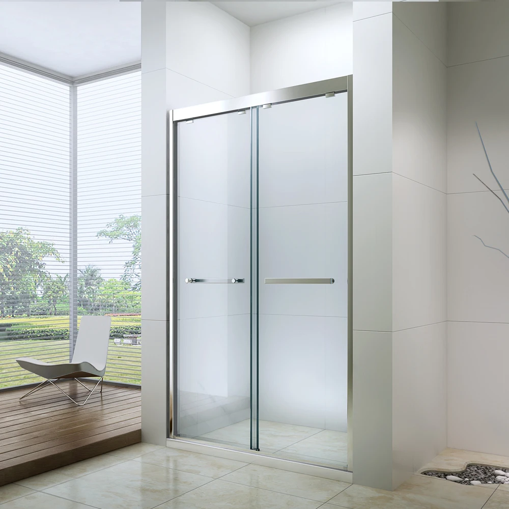 China pivot bathtub shower door,pivot shower screen,frameless pivot shower door