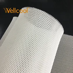 Customized 100% polyester 3d air mesh fabric mattress for baby mattress