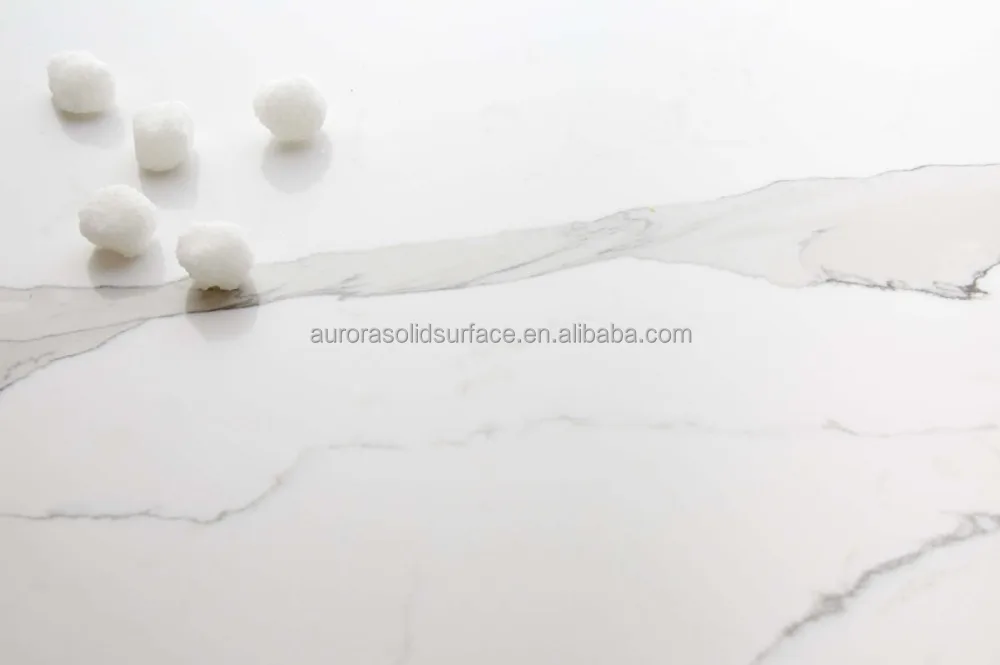 
Veined Collection Calacatta White Quartz Stone/Calacatta White Quartz Slabs 