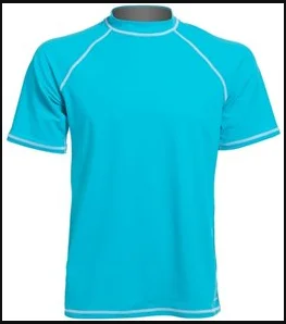 Мужская одежда с коротким рукавом и защитой от УФ-лучей