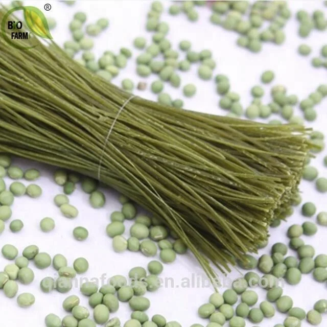 Healthy organic bean pasta green bean flour instant noodles