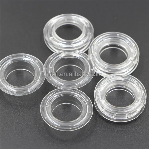 Clear Plastic Grommet Curtain Eyelet Ring Manufacture