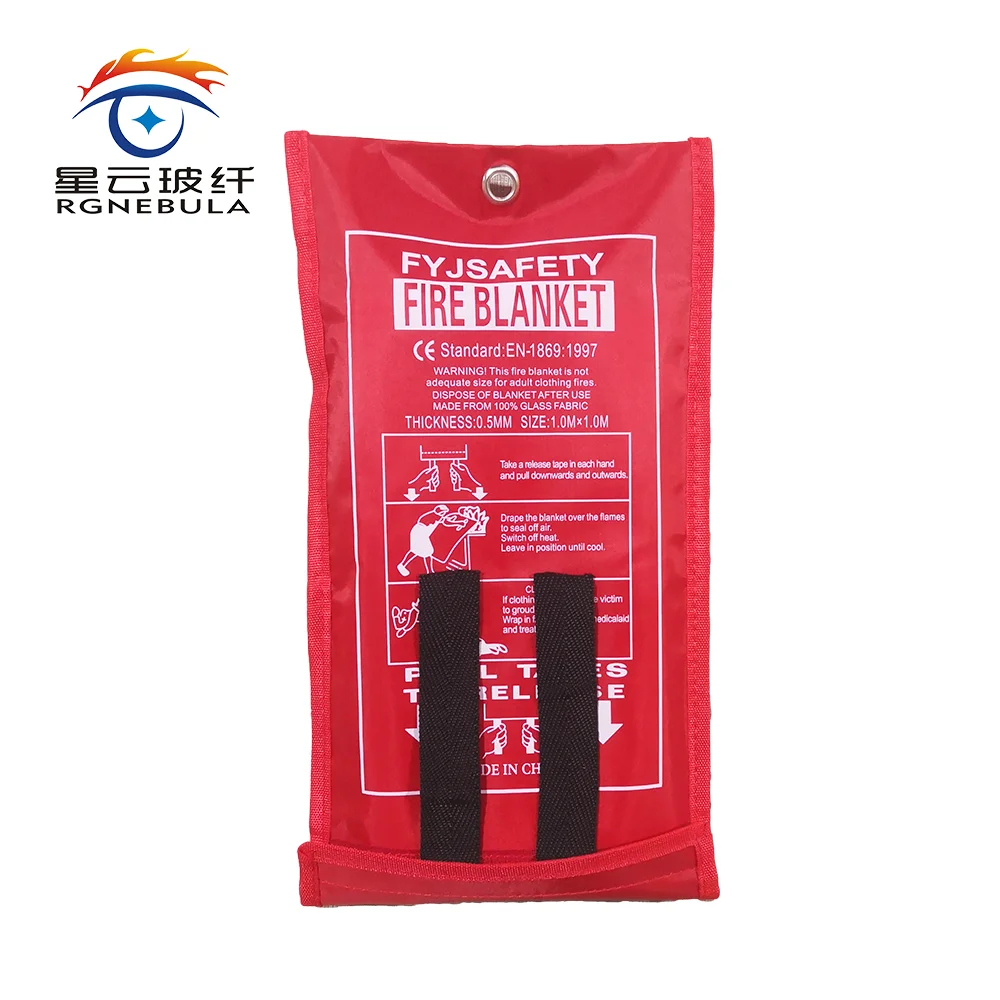 
Fiberglass Emergency Fire Blanket for Kitchen,Camping,Fireplace,Grill,Car,RV,Boat and so on 