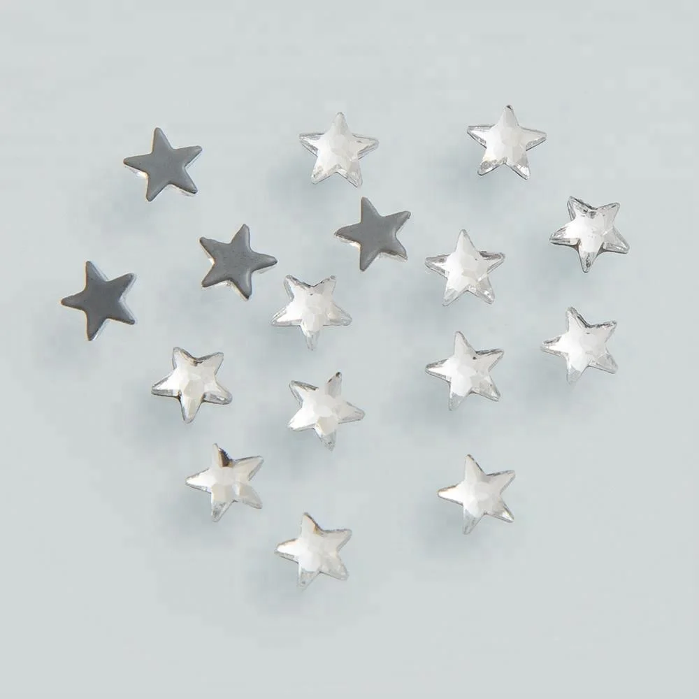 crystal hotfix star rhinestone strass stones in loose gemstone