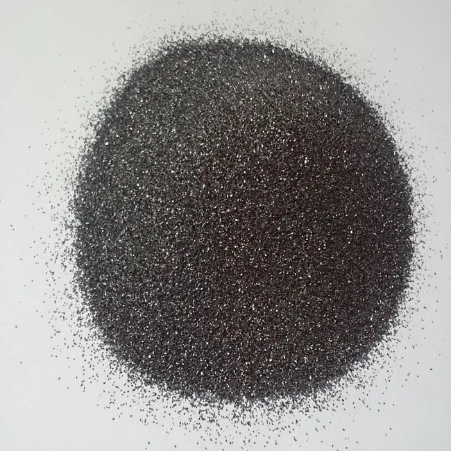 F16 - F220  98.5% Black Silicon Carbide powder Abrasive for Sand Blasting Polishing refractory materials