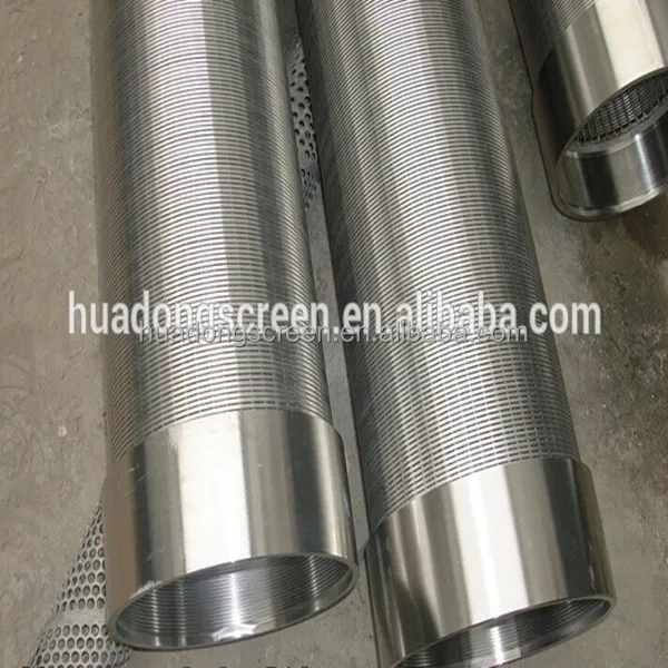 
219*6 water well casing strainer pipe used for drilling wells 
