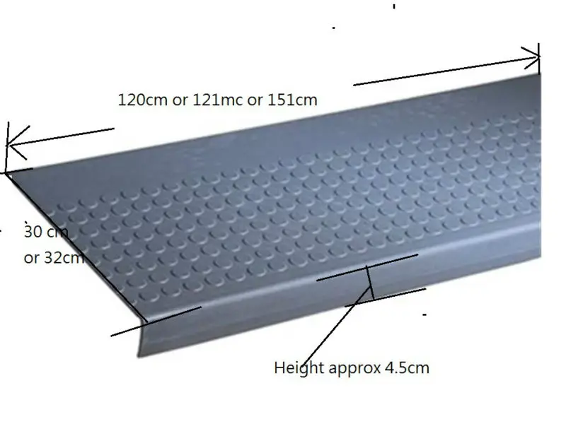 rubber stair tread