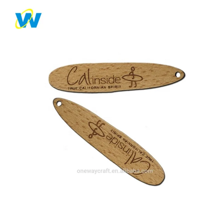 
Oneway Maker Custom Fashion Design Logo Engraved Blank Wooden Keychain 